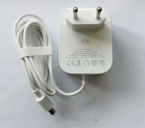 EU 18V 1.67A Power Adapter 30W for Amazon Echo Show(2nd) Echo Plus(2nd) White