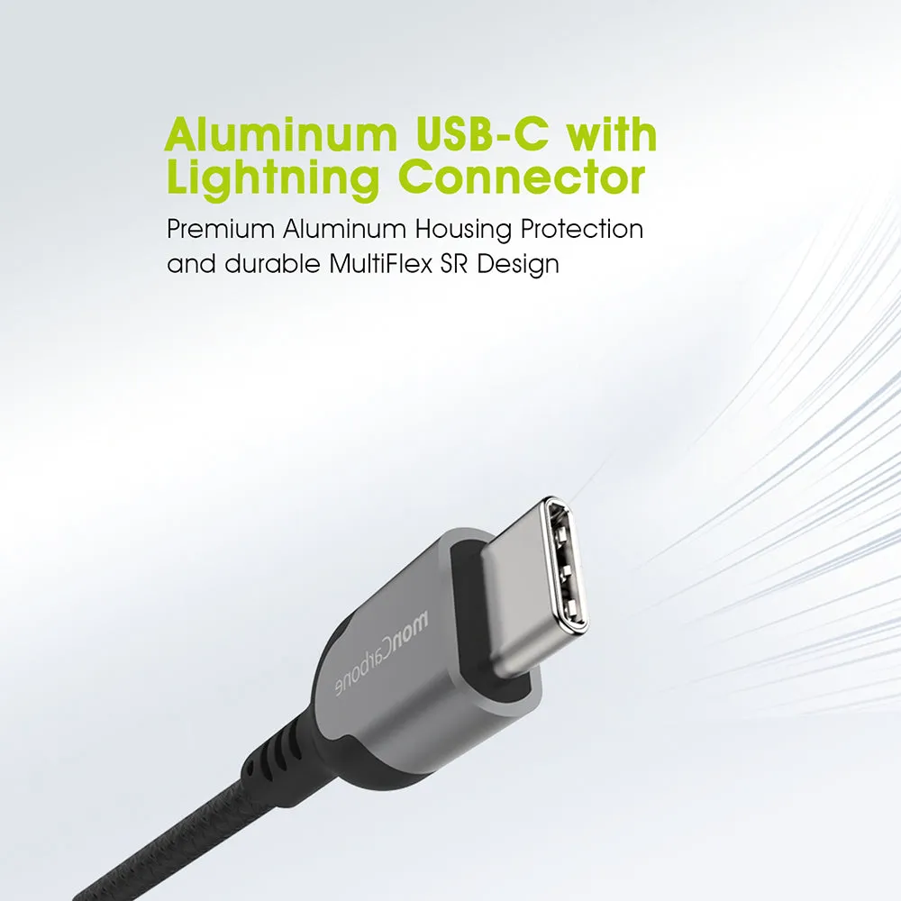 Fast Charge MFi Aluminum USB-C to Lightning