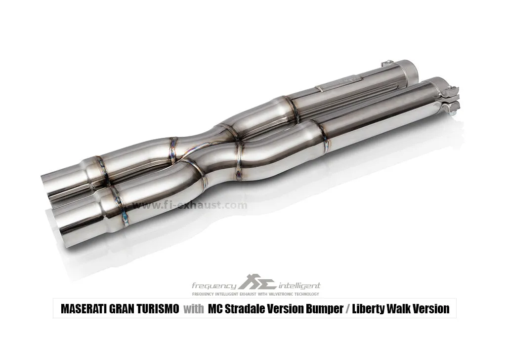 Fi-Exhaust Valvetronic Exhaust System for Maserati GranTurismo S w/ MC Bumper