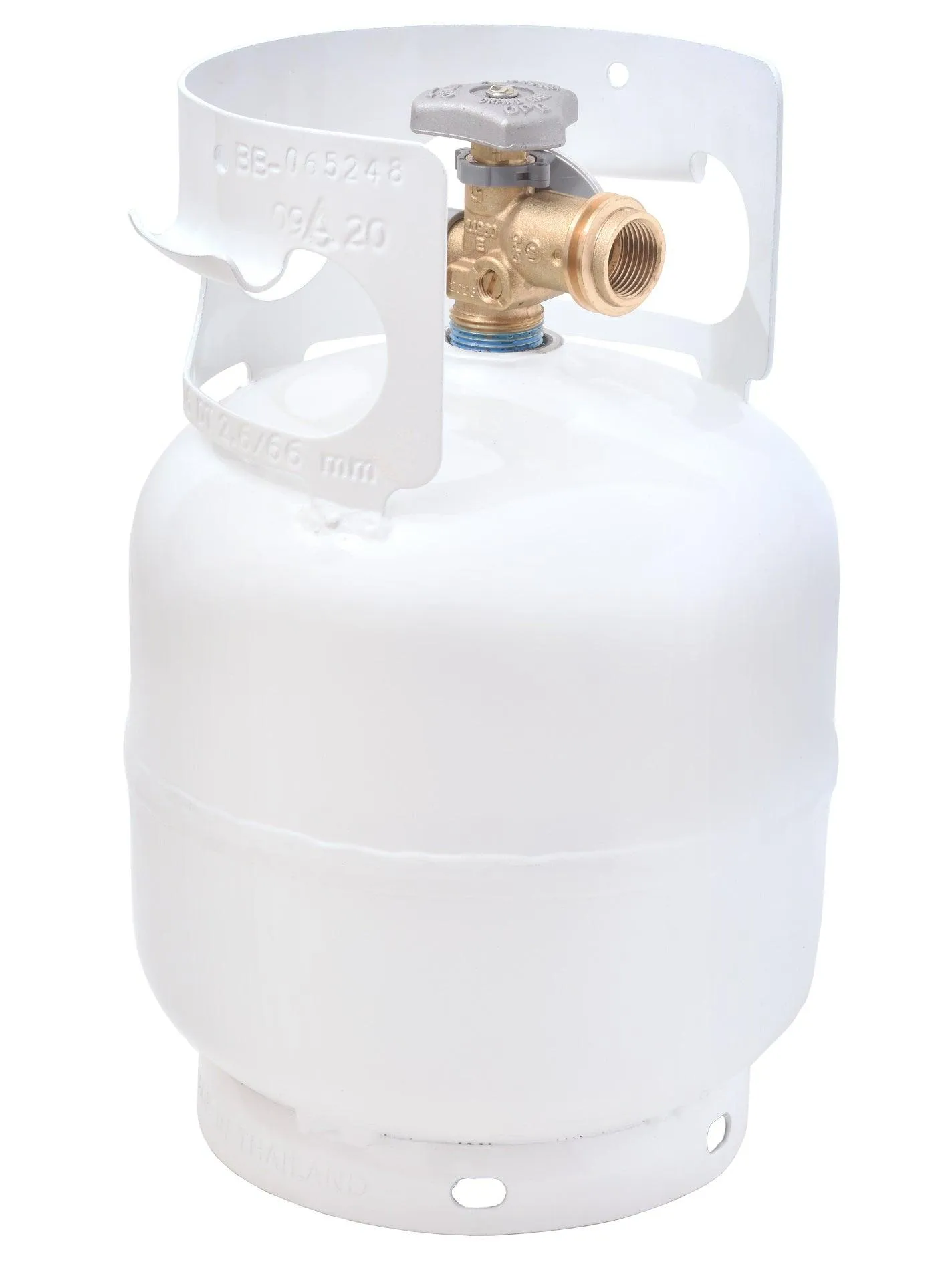 Flame King Portable 5lb Propane Tank LP Cylinder with OPD & Gauge