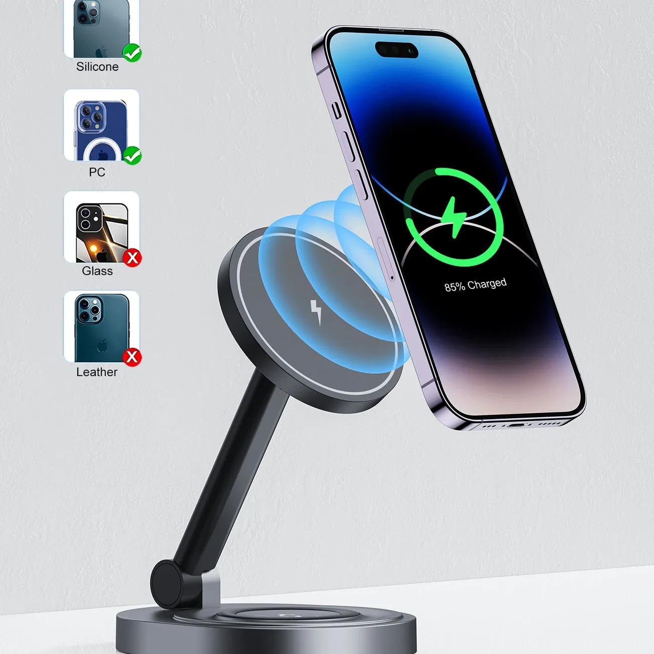 Foldable Duo Compact Charging Dock