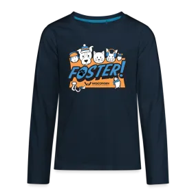 Foster Winter Logo Kids' Premium Long Sleeve T-Shirt