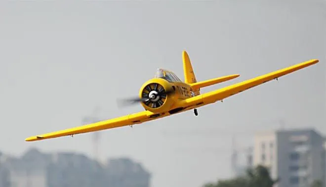 Freewing AT-6 Texan Yellow 1450mm (57") Wingspan - PNP