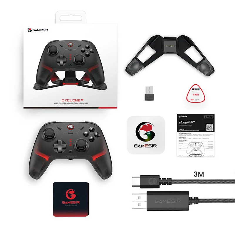 GameSir Cyclone 2 Tri-mode Game Controller with Charging Dock