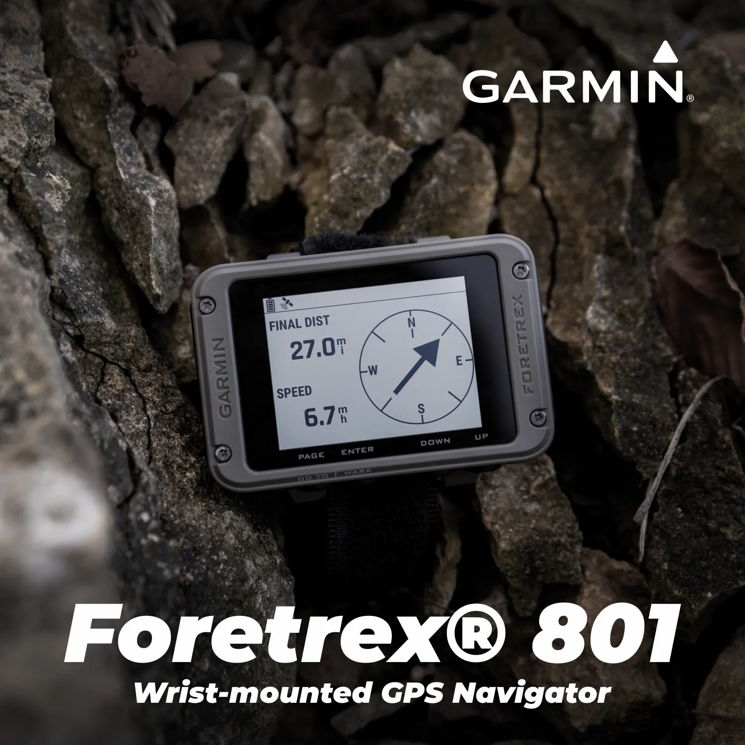 Garmin Foretrex 801 Wrist-mounted GPS Navigator, Tactical Features