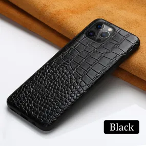 Genuine Leather Phone Case For Apple iPhone