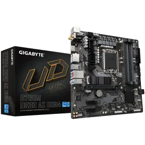 GIGABYTE B760M DS3H AX DDR4,LGA 1700 mATX Motherboard