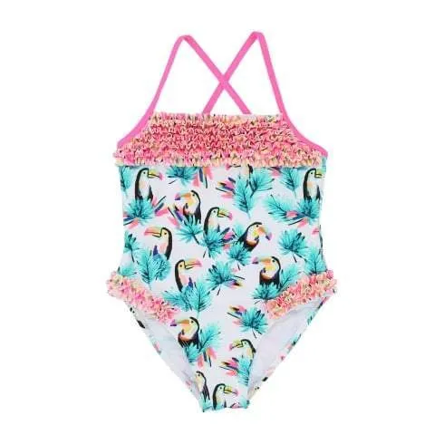 Girls Pelican Swimsuit