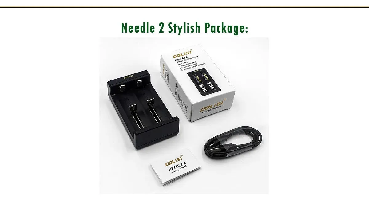 Golisi Needle 2 Smart USB Battery Charger