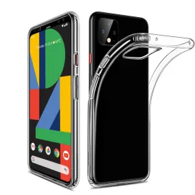 Google Pixel 4A Silicone Gel Ultra Slim Case Clear