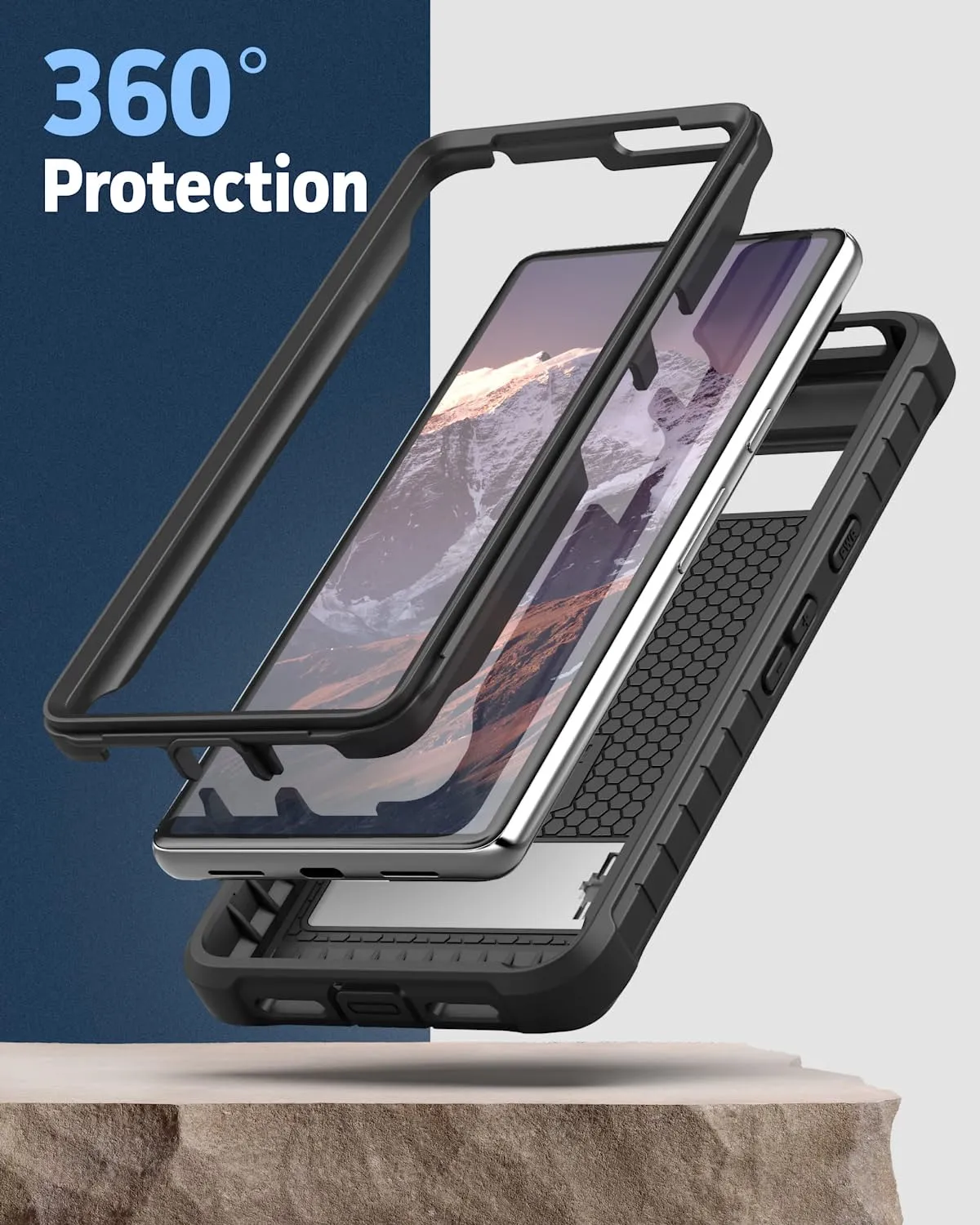 Google Pixel 7 Pro Military Kickstand Case