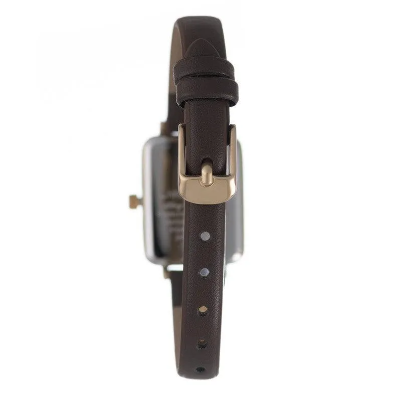 Hallmark Ladies Brown Leather Strap