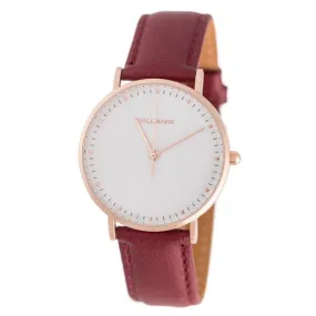 Hallmark Ladies Red Leather Strap