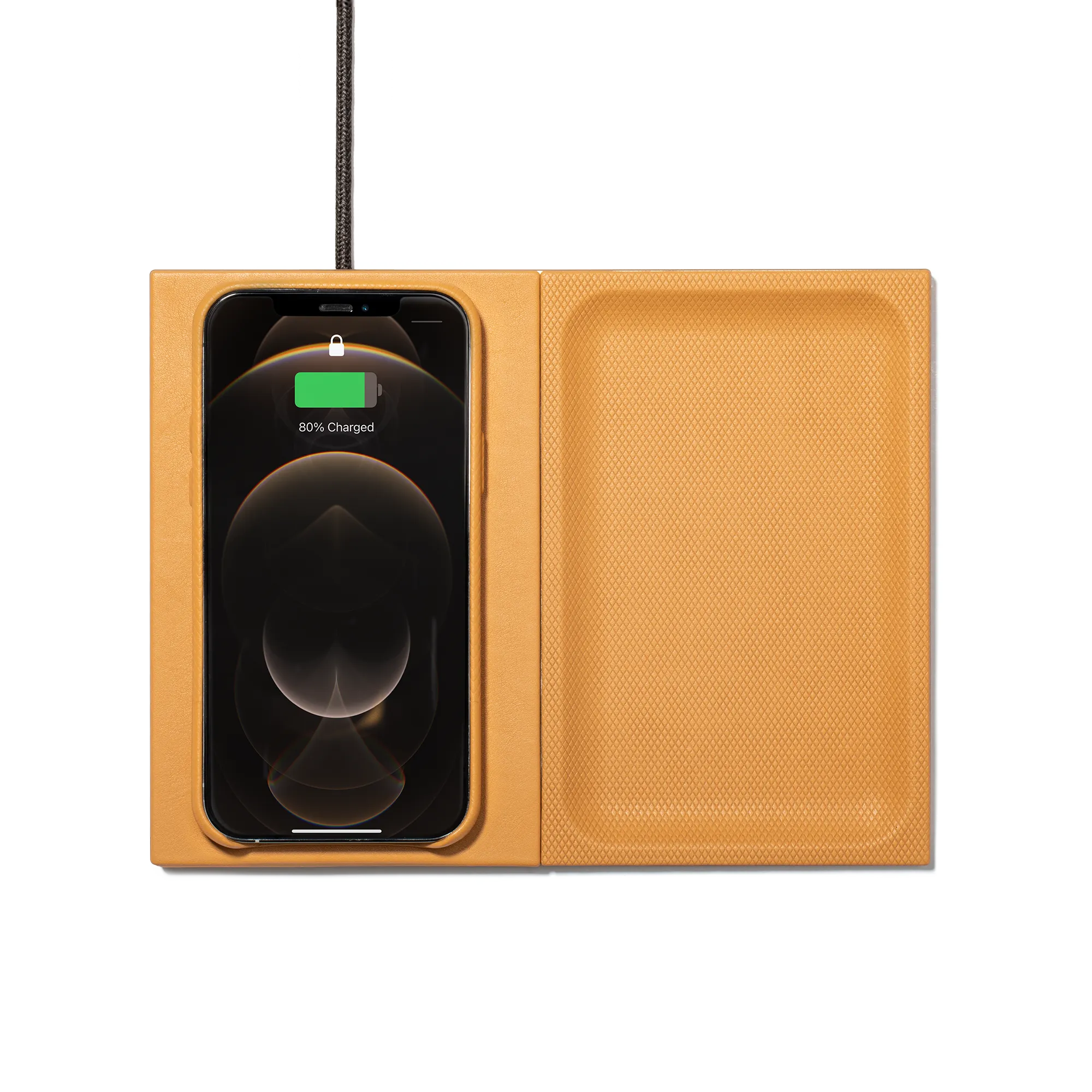 Heritage Valet Wireless Charger (Ocre)