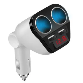 High Quality White Car Charger Cigarette Lighter