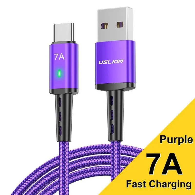 High-Speed USB C Charger Cable for Samsung S22 S20 Xiaomi Mi - Fast Charge Tech