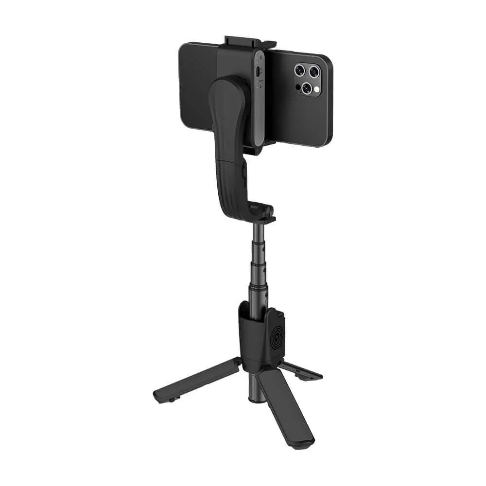 Hohem iSTEADY Q Gimbal Smart Selfie Stang / Tripod - Sort