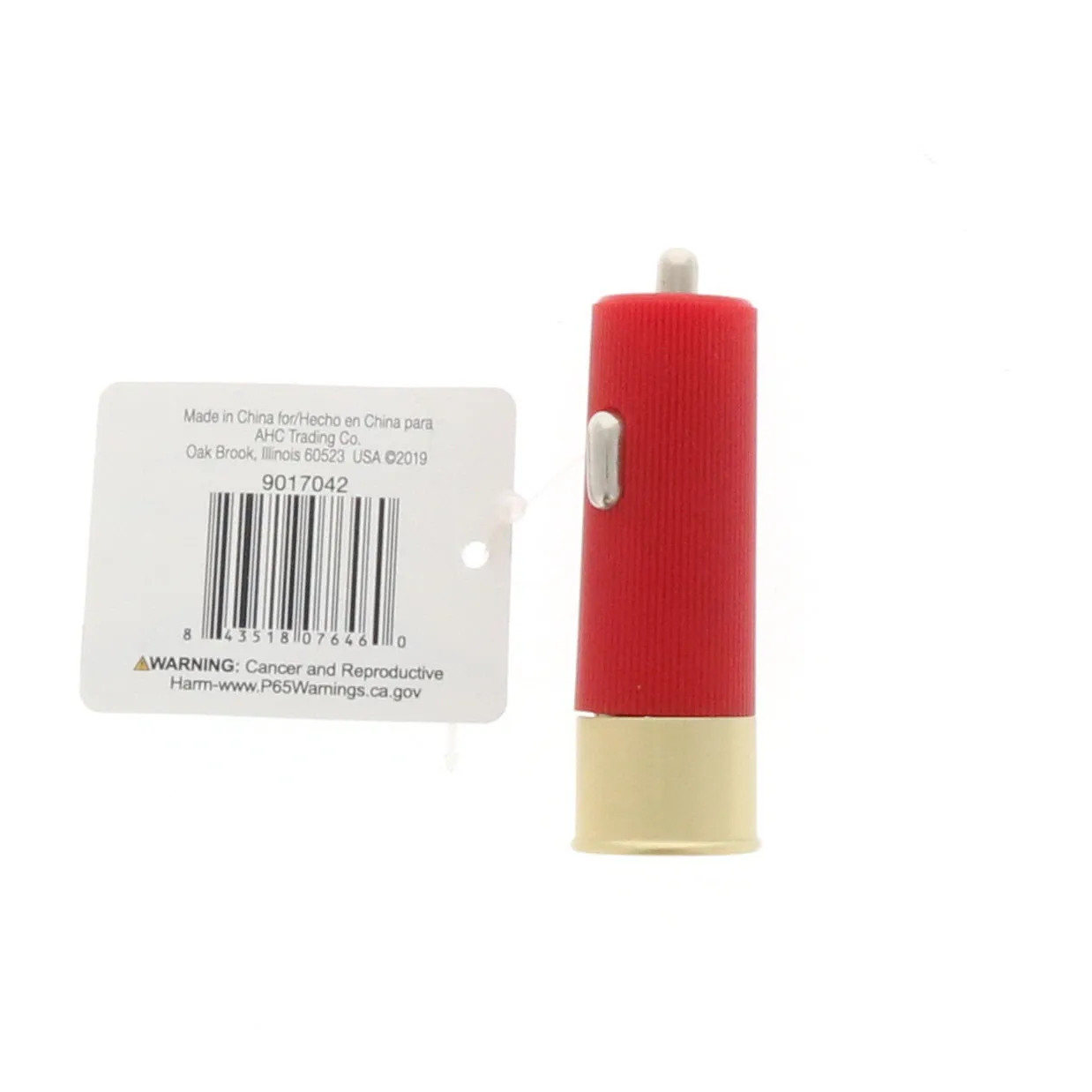 Home Plus Shotgun Shell USB Car Charger Red ~ #9017042