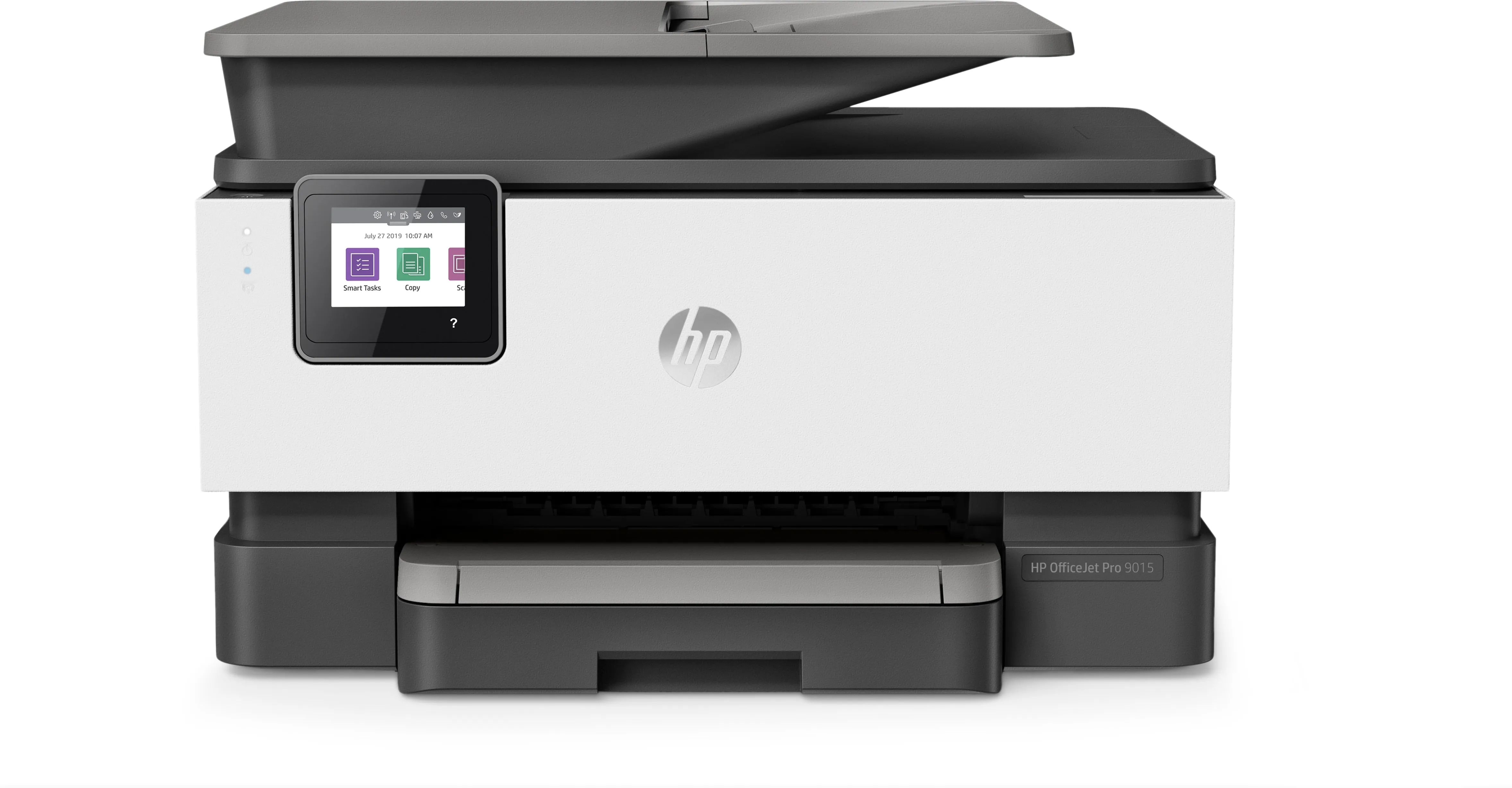 HP OfficeJet Pro 9015 All-in-One Color Inkjet Printer, 22 ppm Black, 18 ppm Color, 4800 x 1200 dpi, 512 MB Memory, WiFi, Ethernet, USB 2.0, Duplex Printing - 1KR42A#B1H