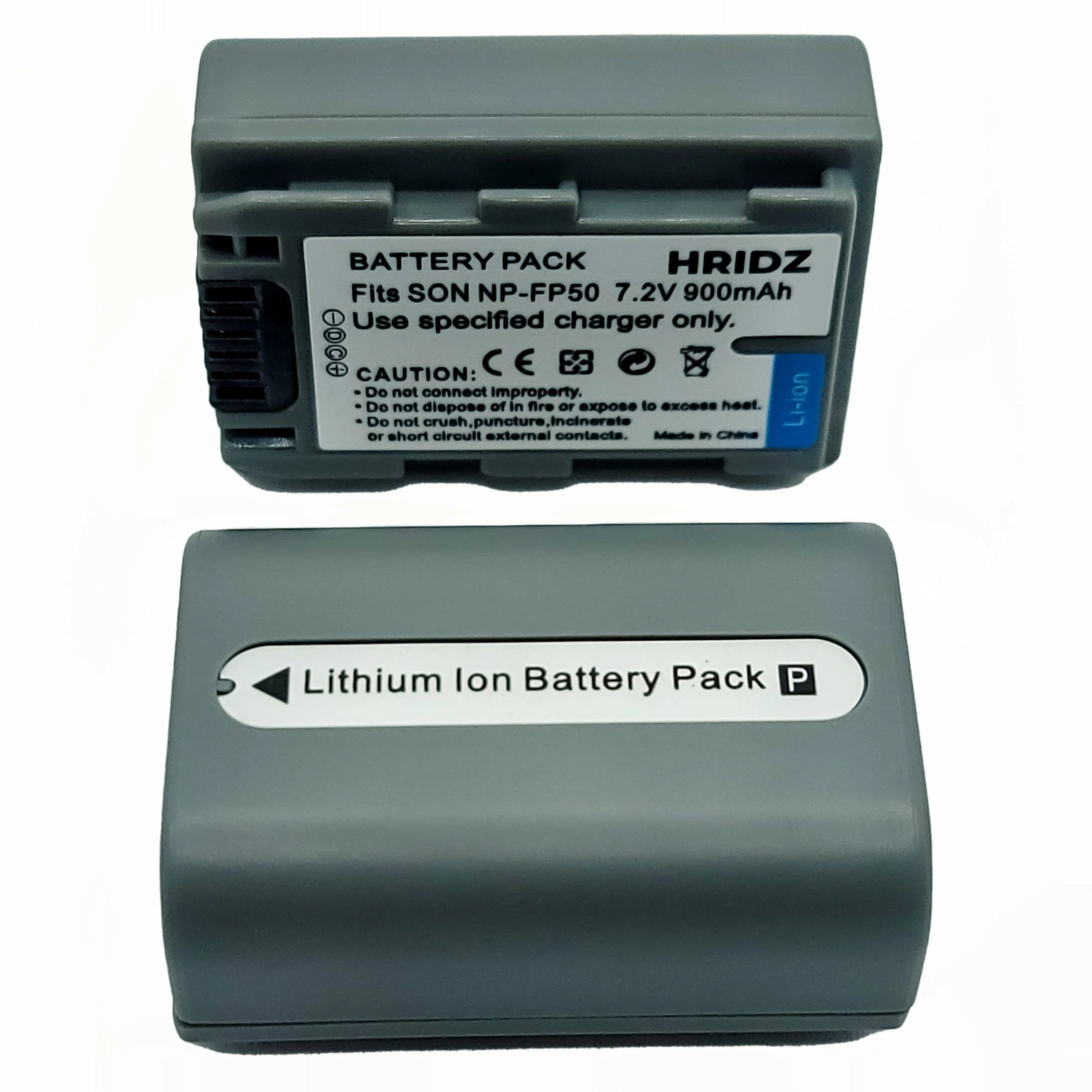 Hridz NP-FP50 Battery For Sony NP-FP50 DCR-HC85