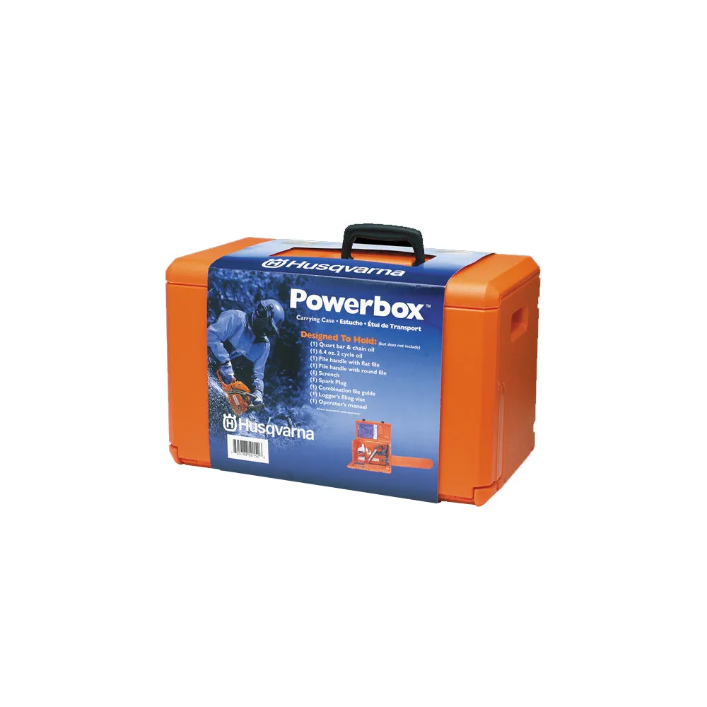 Husqvarna 531300835 Stackable Powerbox Chainsaw Carrying Case 4pk