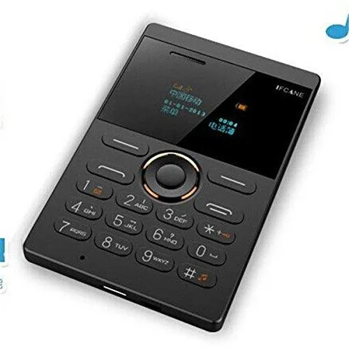 iFcane E1 Ultra Slim Credit Card Size Mobile Phone ** FREE MICRO SD CARD READER WORTH 100/- **