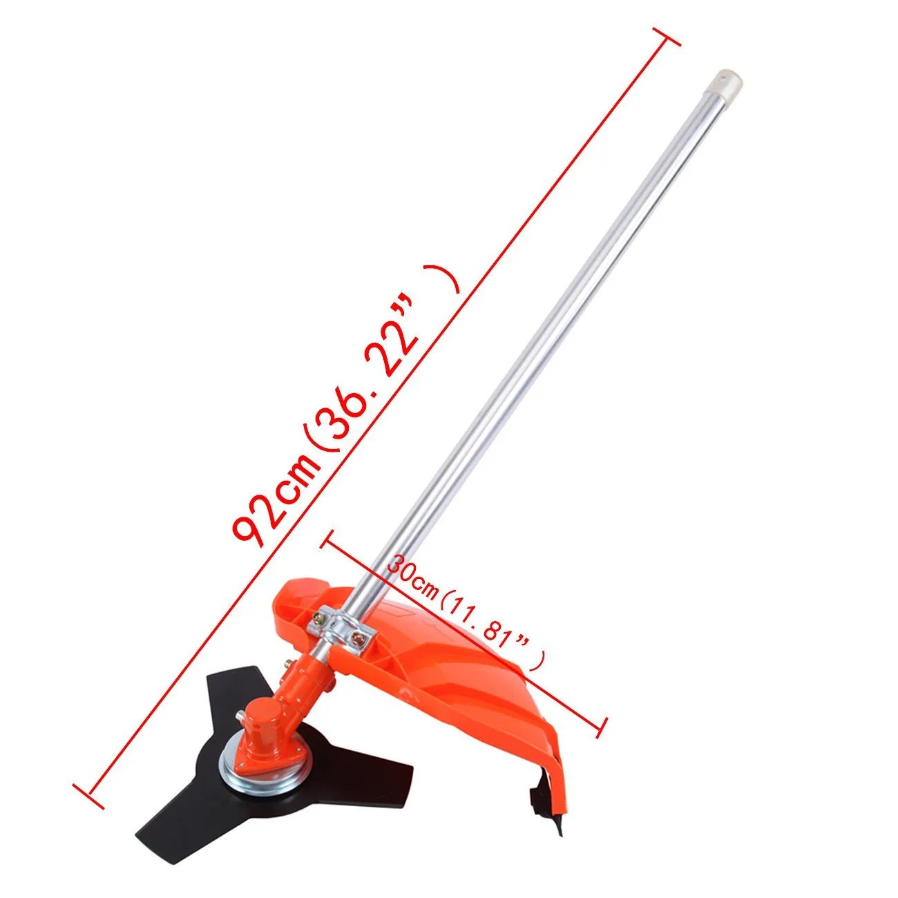 Iglobalbuy 52CC Gas Multi-Functional 5 in 1 Pole Hedge Trimmer, Trimmer, Brush Cutter, Pole Chainsaw Pruner & 43 inch Extension Pole