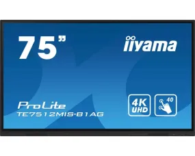 Iiyama Led-Display Prolite Te7512mis-B3ag - 190 Cm (75") - 3840 X 2160 4K