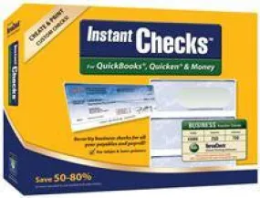 INSTANT CHECKS #3000 BUSINESS GREEN 250 (WIN 98SE,ME,2000,XP,VISTA)