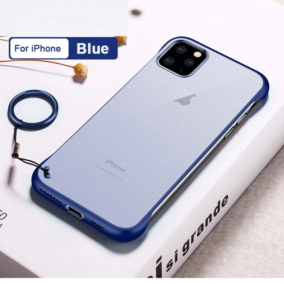 iPhone 11 Pro Max Luxury Frameless Transparent Case