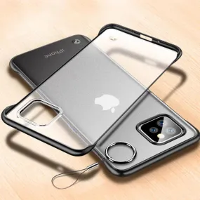 iPhone 11 Pro Max Luxury Frameless Transparent Case