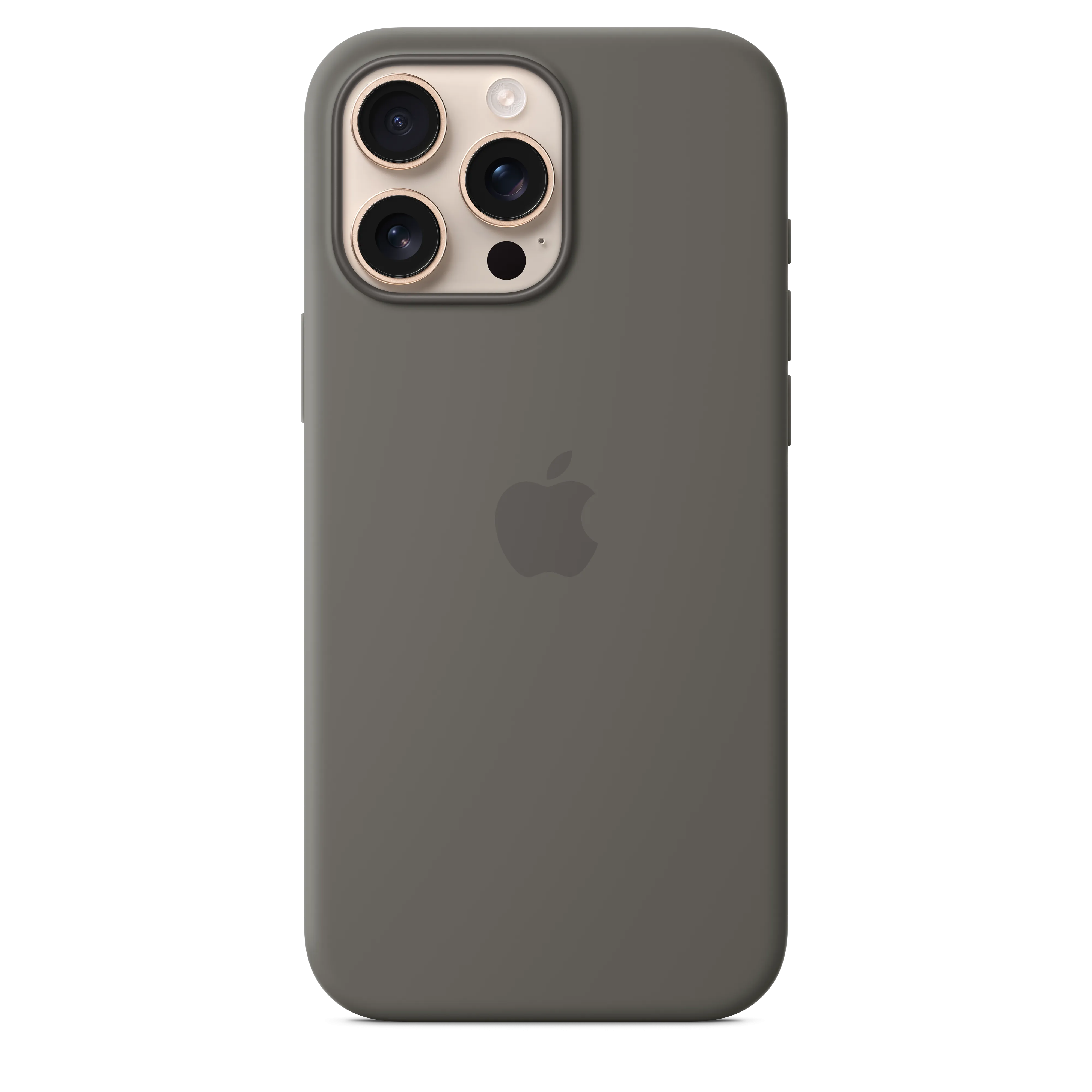 iPhone 16 Pro Max Silicone Case with MagSafe - Stone Grey