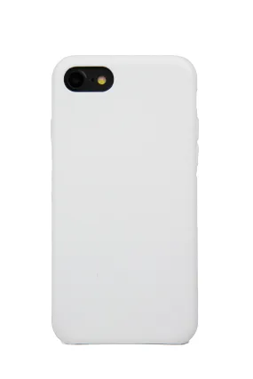 iPhone 7/8 Case, White Leather