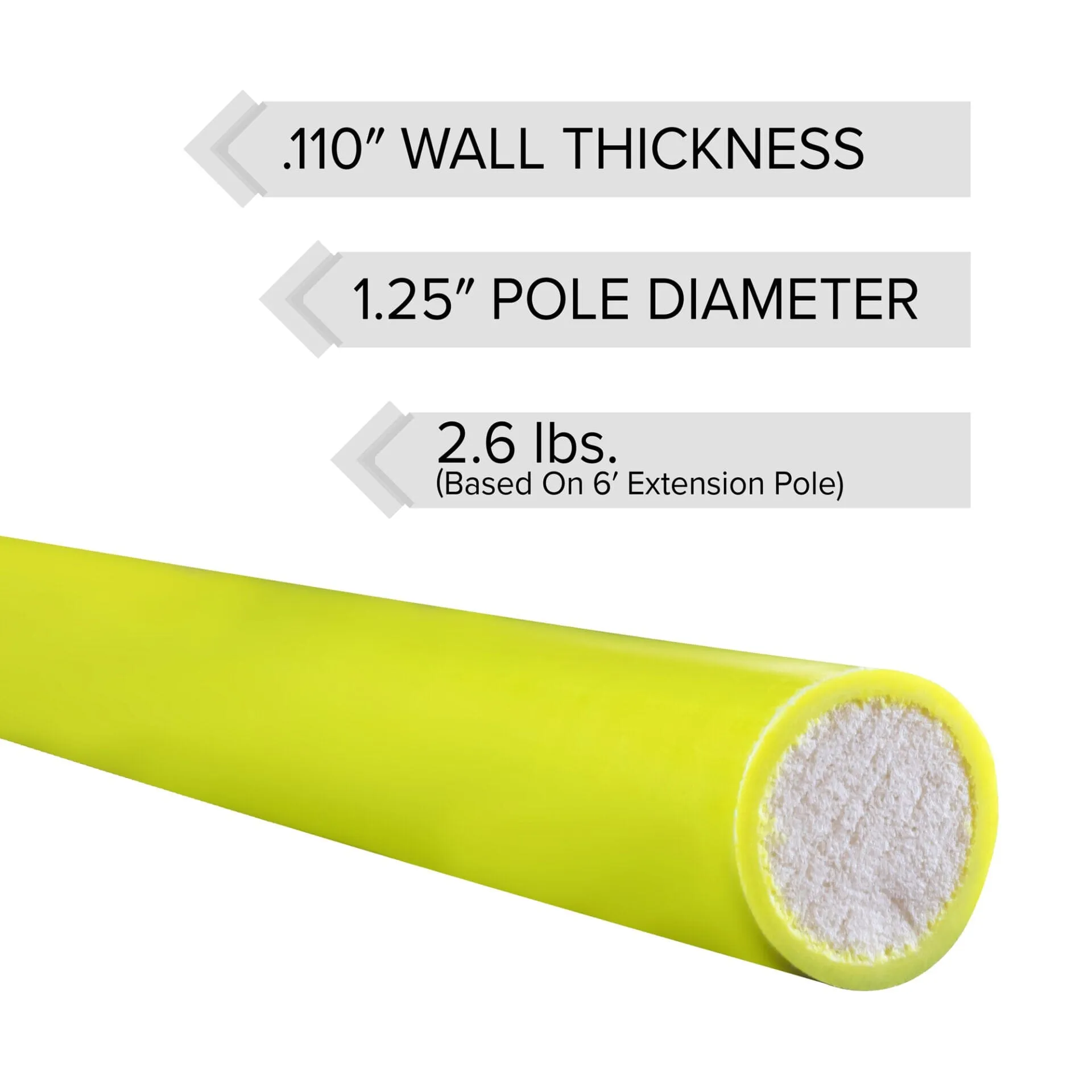 Jameson 6' Foam Core Pruner Pole - JE-6