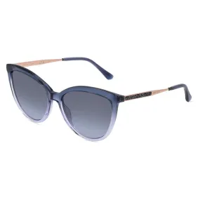 Jimmy Choo Blue Metal Sunglasses