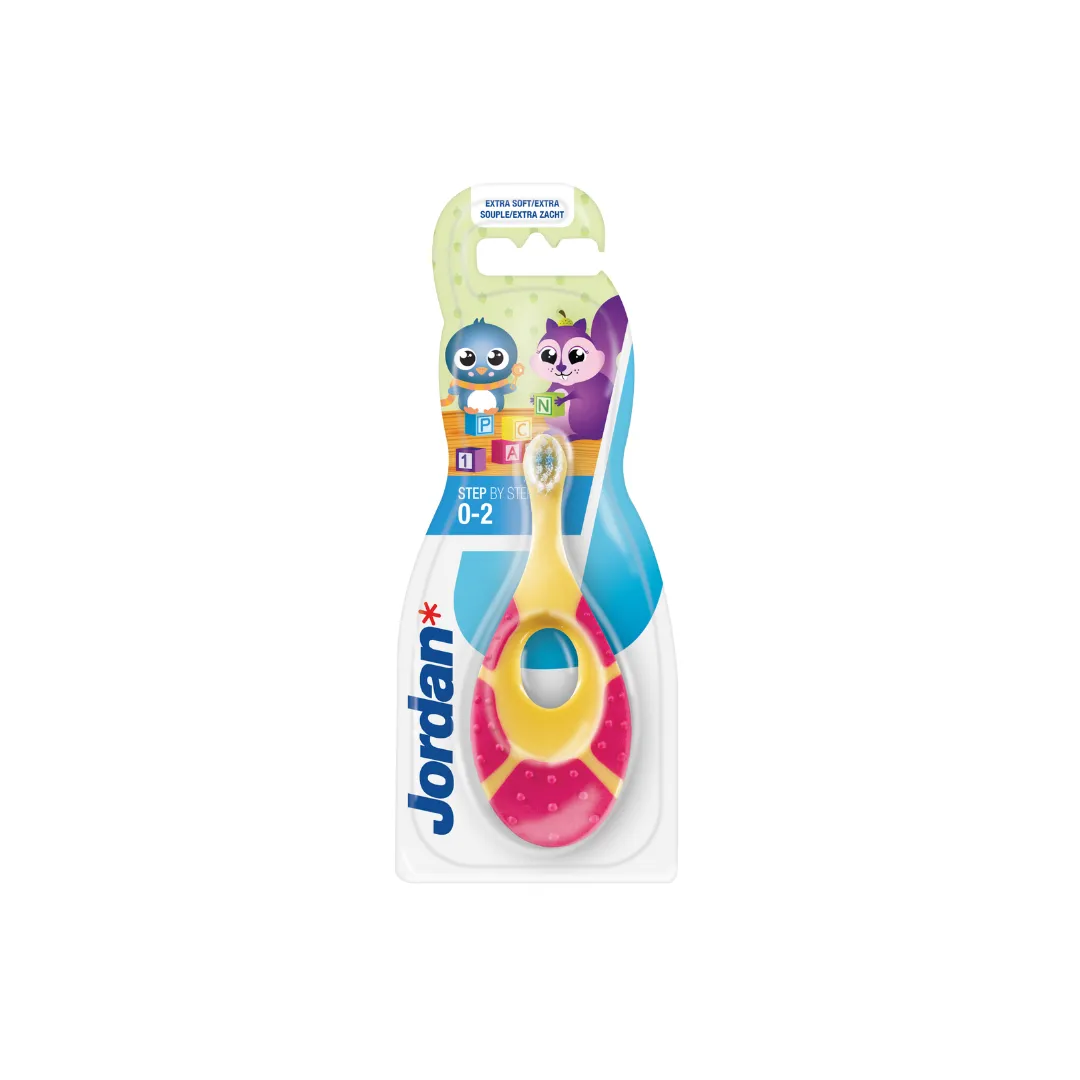 Jordan Toothbrush Step-1 (0-2yrs) (Random Colour Pick)