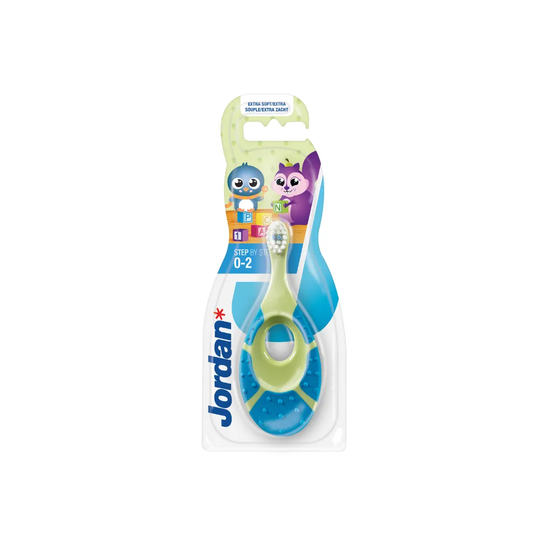 Jordan Toothbrush Step-1 (0-2yrs) (Random Colour Pick)