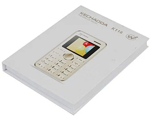 Kechaoda K116 Credit card size Mobile Phone (red color)