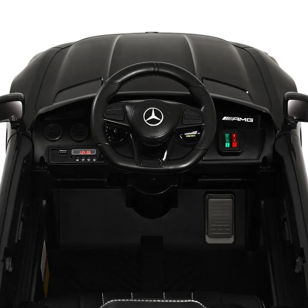 Kids Electric Ride On Car Mercedes-Benz AMG GTR 12V with Remote - Black