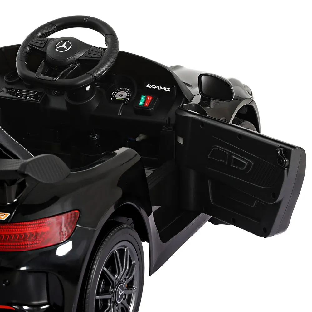 Kids Electric Ride On Car Mercedes-Benz AMG GTR 12V with Remote - Black