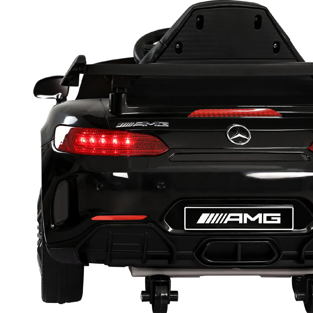 Kids Electric Ride On Car Mercedes-Benz AMG GTR 12V with Remote - Black