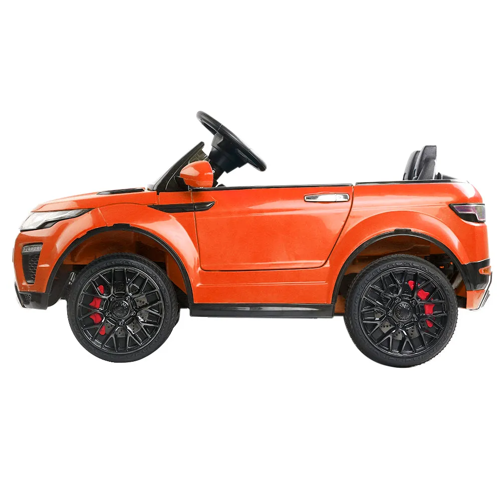 Kids Ride On Electric Car with Remote Control | Range Rover Inspired | Orange