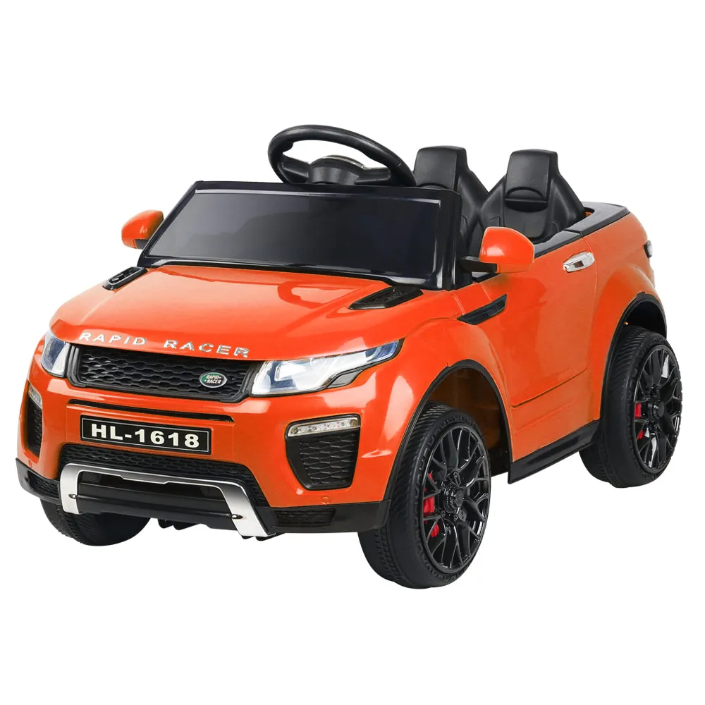 Kids Ride On Electric Car with Remote Control | Range Rover Inspired | Orange