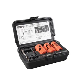 Klein 32905 Electrician's Hole Saw Kit with Arbor 3-Piece