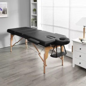 KOMFOTT 3 Sections 84inch Folding Massage Table with Carry Case