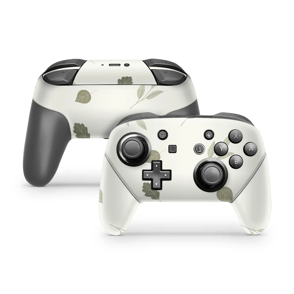 Leafy Foliage Nintendo Switch Pro Controller Skin