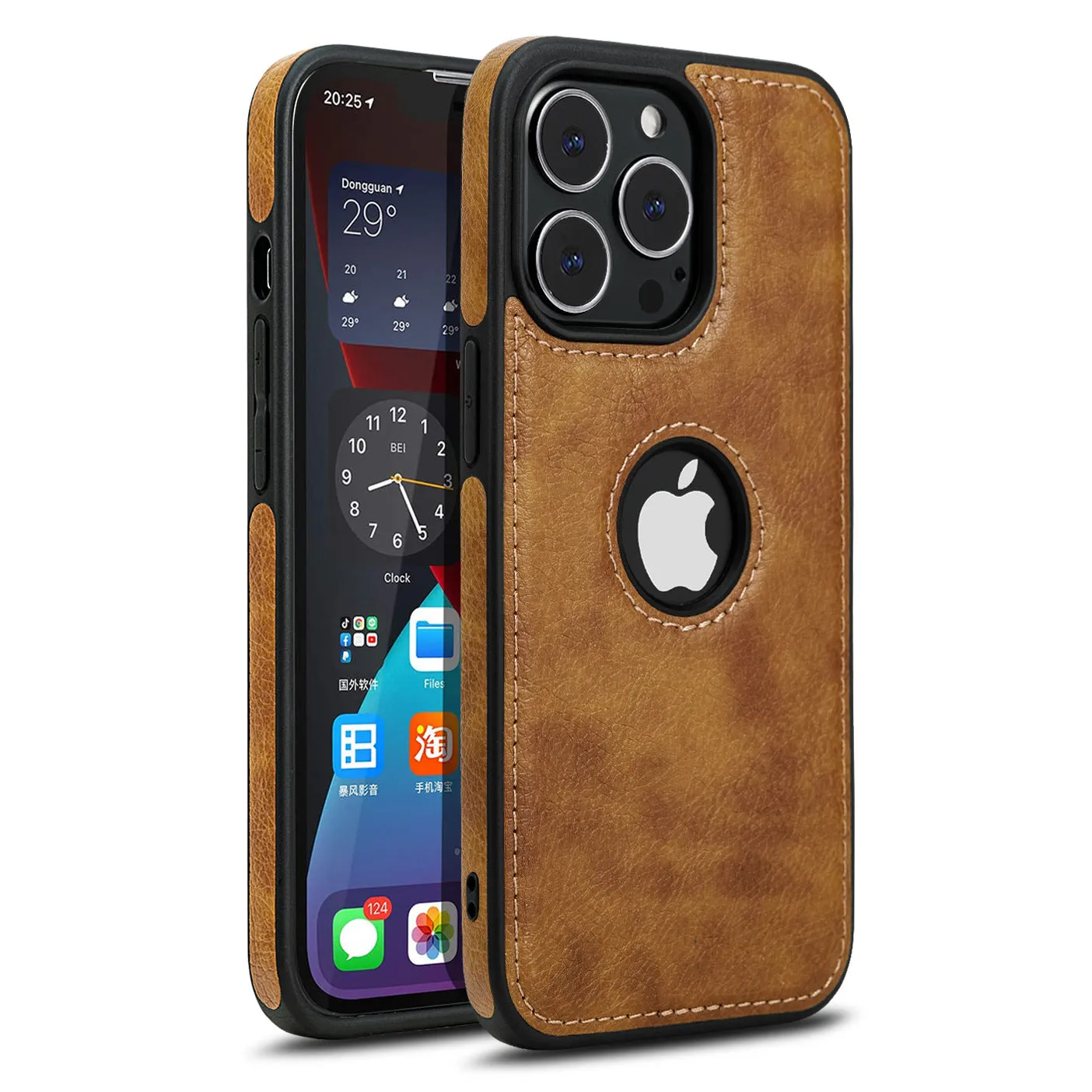 Leather Stitch iPhone Case