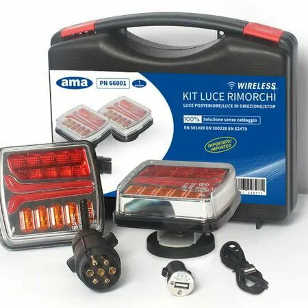 LED Wireless Magnetic Trailer Light Kit