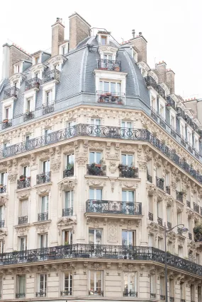 Left Bank Parisian Balcony