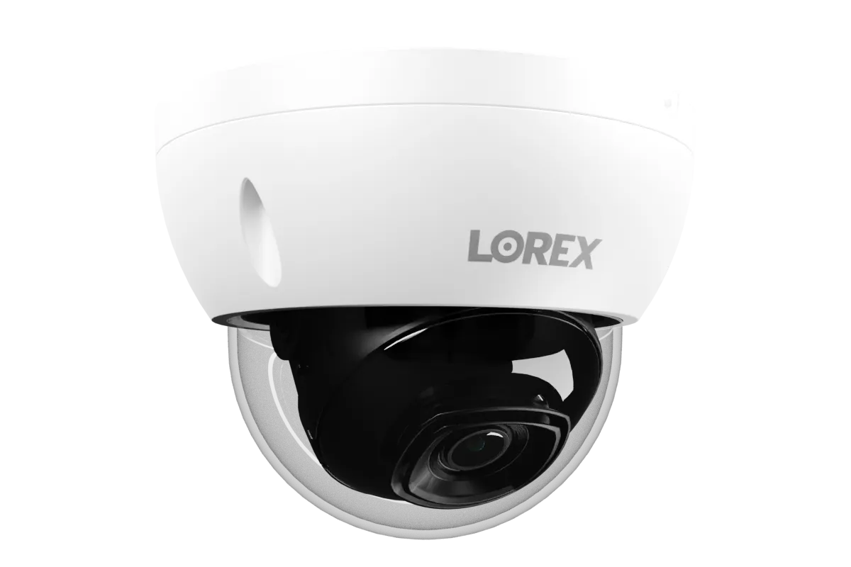 Lorex Fusion NVR with A4 4MP (2K) IP Dome Cameras - 4K 16-Channel (8 Wired   8 Wi-Fi Fusion) 2TB Wired System